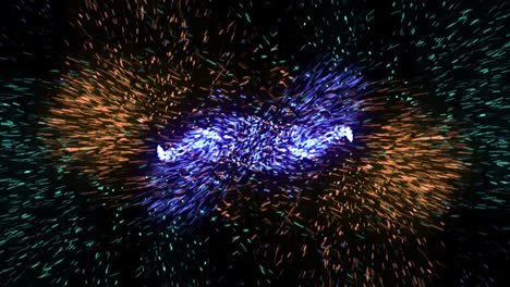 spark-particle-explosion-burst-Effect-Abstract-blast-effect-animation-on-black-background